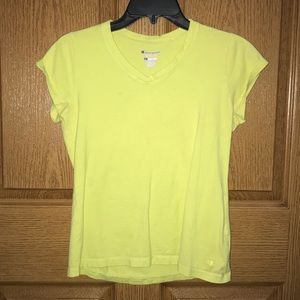 Yellow Champion T shirt
